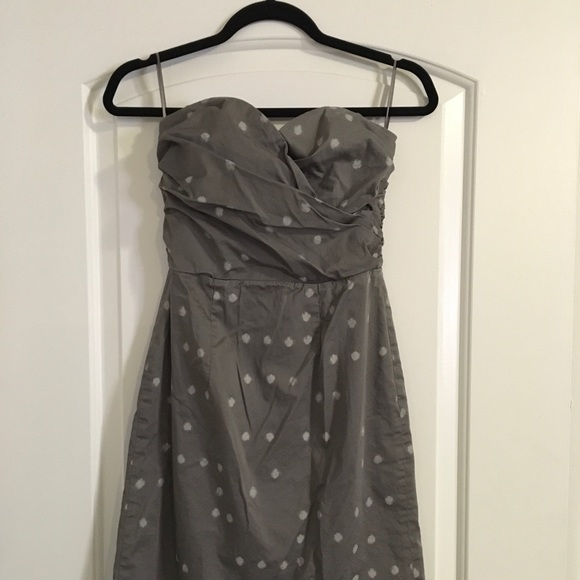 Strapless polka dot dress from H&M 🌺 - Picture 2 of 6